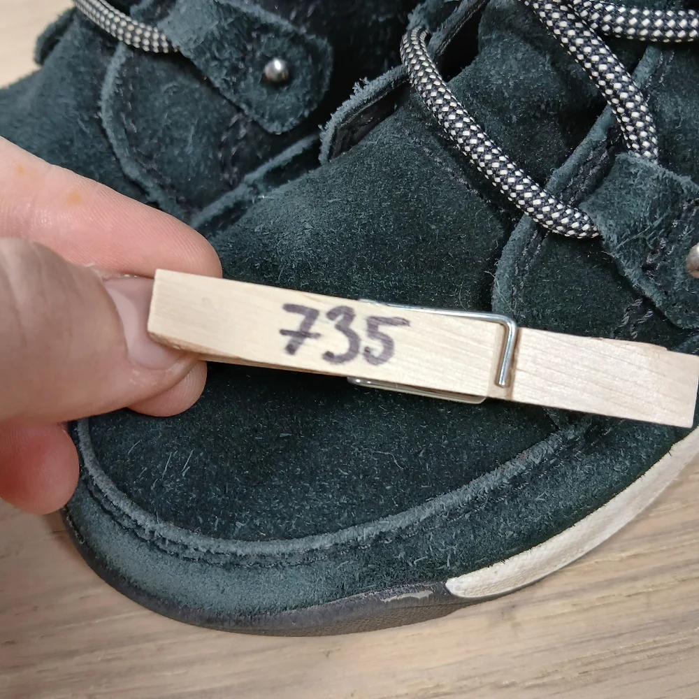 Sorel Black Suede Faux Fur Lace-Up Winter Boots 735 - Picture 10 of 10